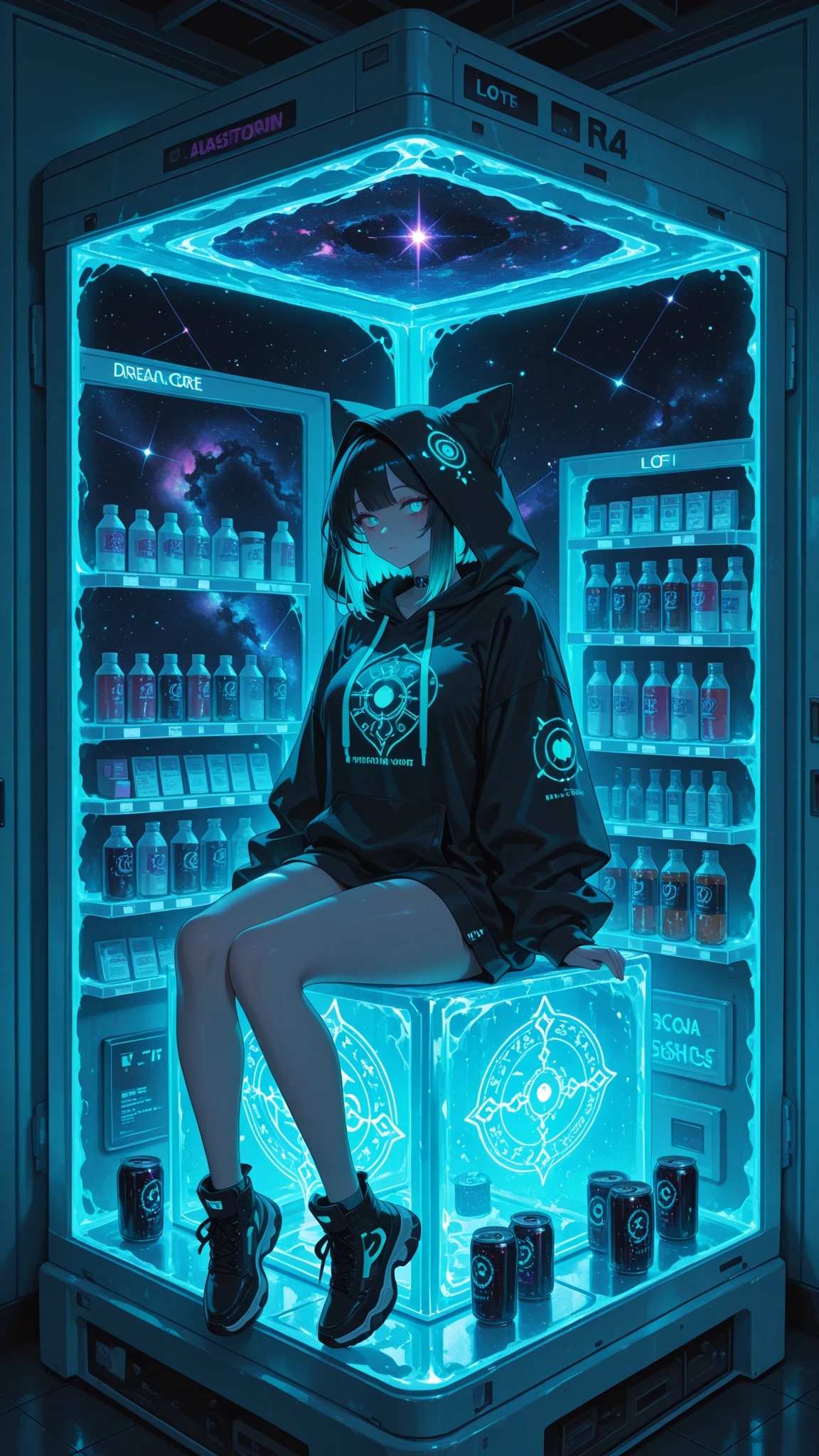 星屑を売る自販機