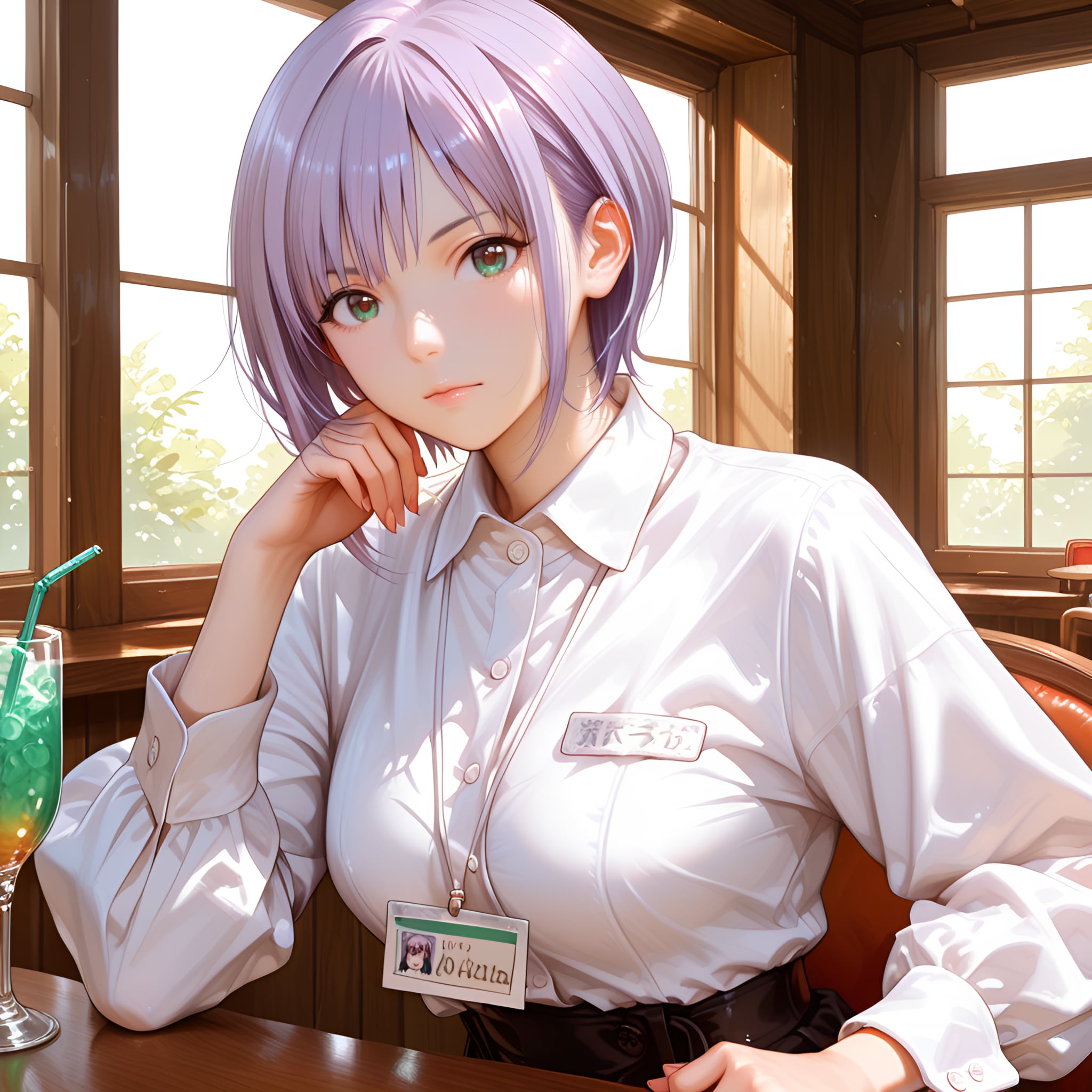 姫野 舞依（HimenoMai）お前、私の胸ばっかみてて、全然仕事しねーじゃん、なんなの？ | の人気AIイラスト・グラビア