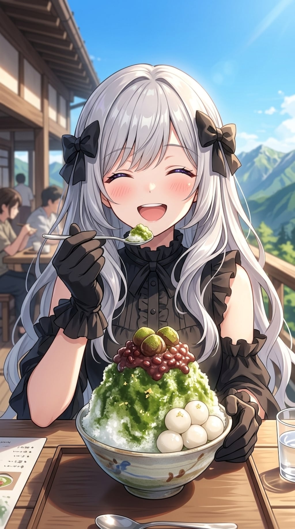 VEGAちゃんかき氷
