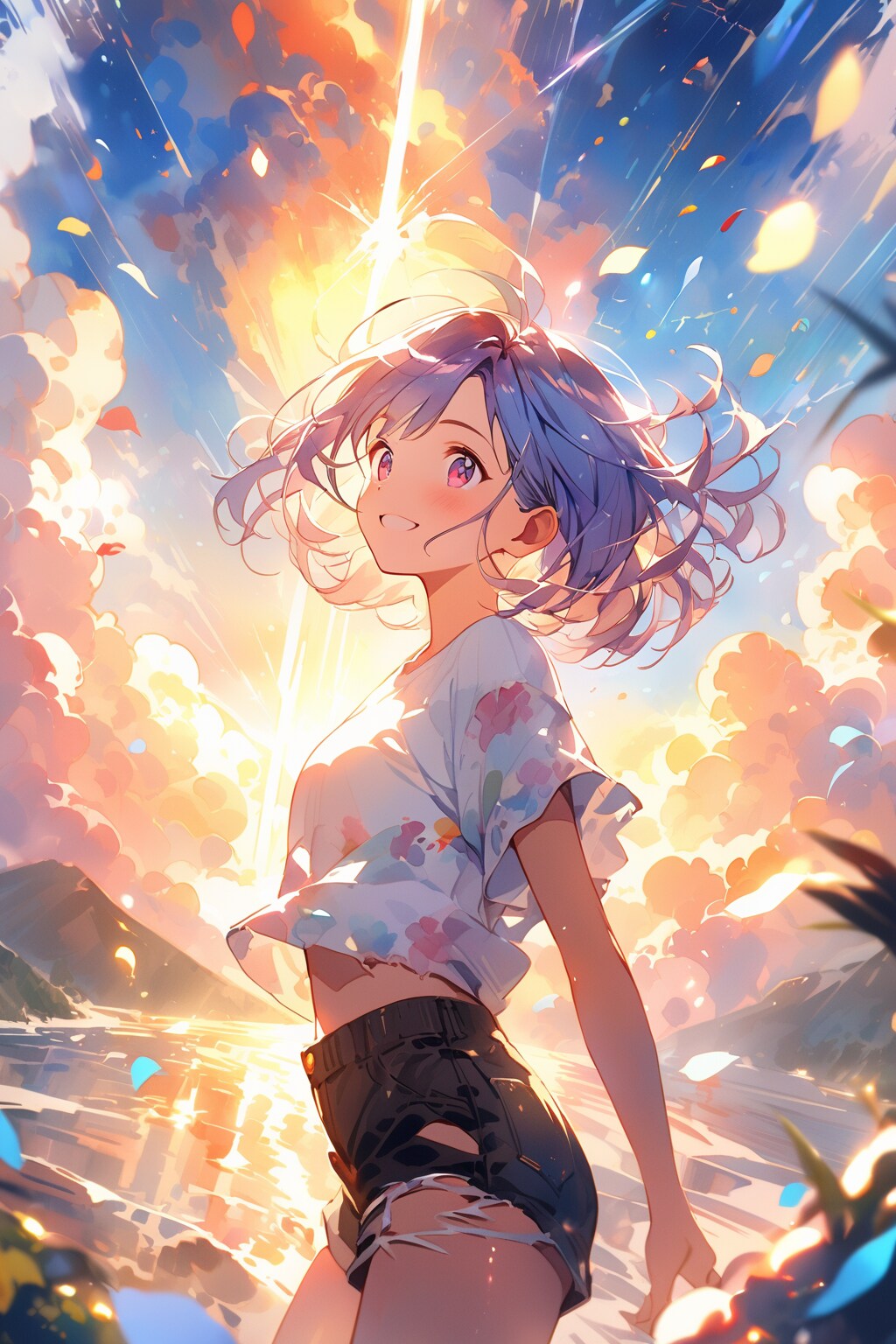 破れショーパン