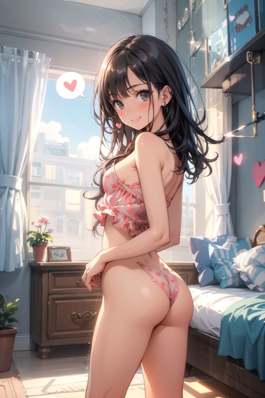 彼女はおしりがかわいい