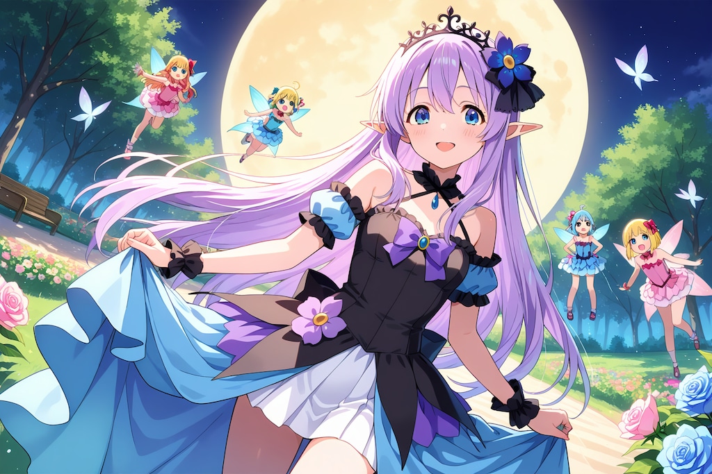 月夜のダンス