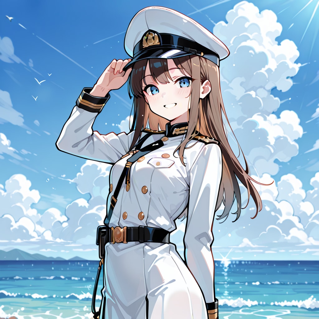 海軍コスちゃんたち