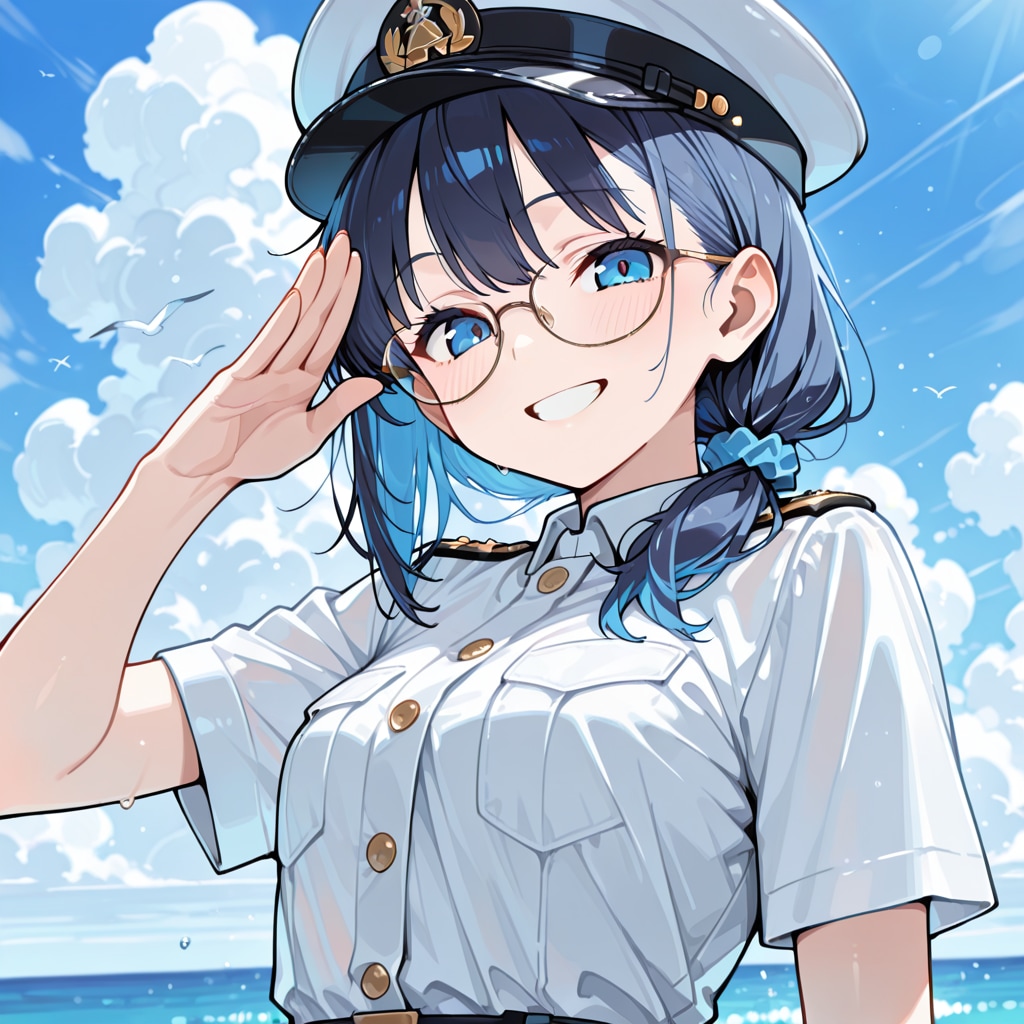 海軍コスちゃんたち