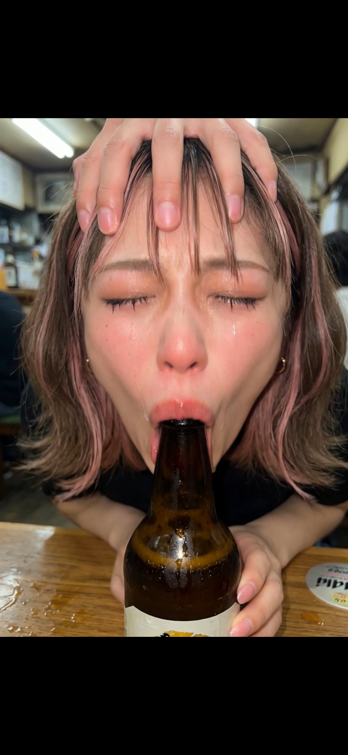 強制フェラ(擬似)
