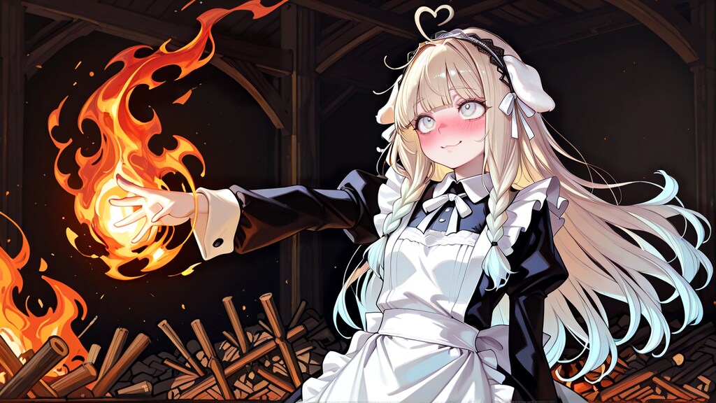 さぁ。燃やされる覚悟はできましたか？