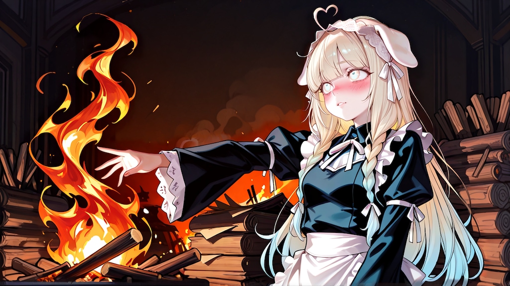 さぁ。燃やされる覚悟はできましたか？