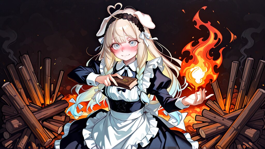 さぁ。燃やされる覚悟はできましたか？