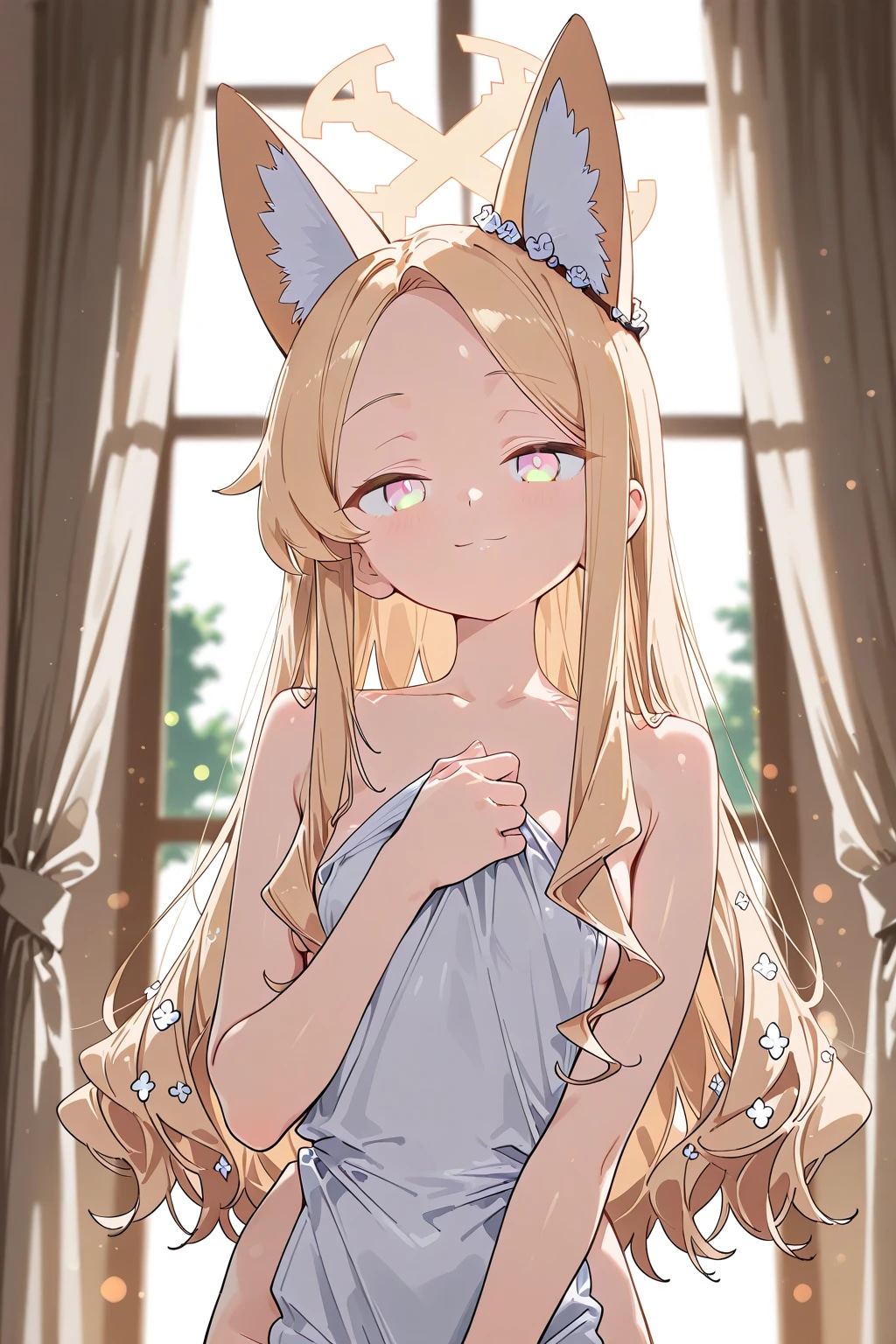 百合園セイア／半裸