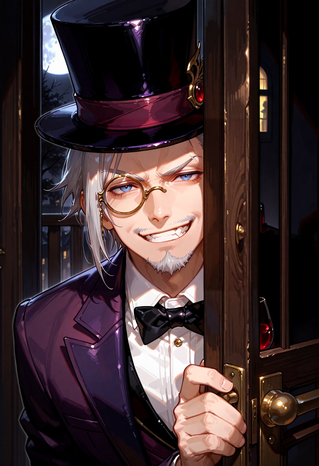 [張り紙見たよ]紳士です。