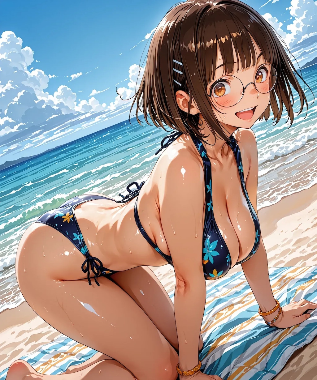 夏だ！ビーチだ！ナイスバディなチョモランマ！