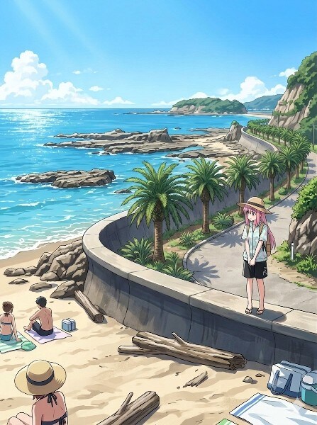 夏の海 | の人気AIイラスト・グラビア