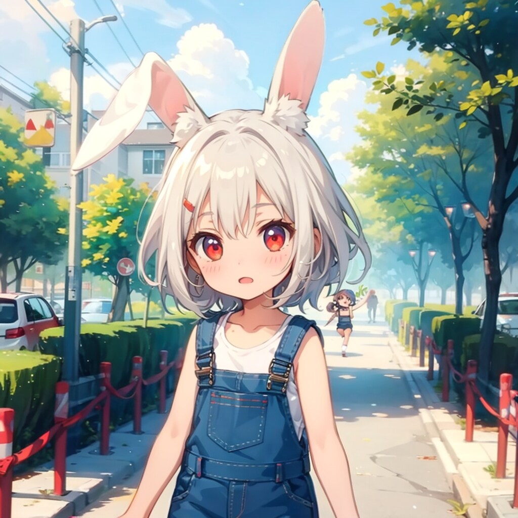 うさ耳の女の子 | の人気AIイラスト・グラビア