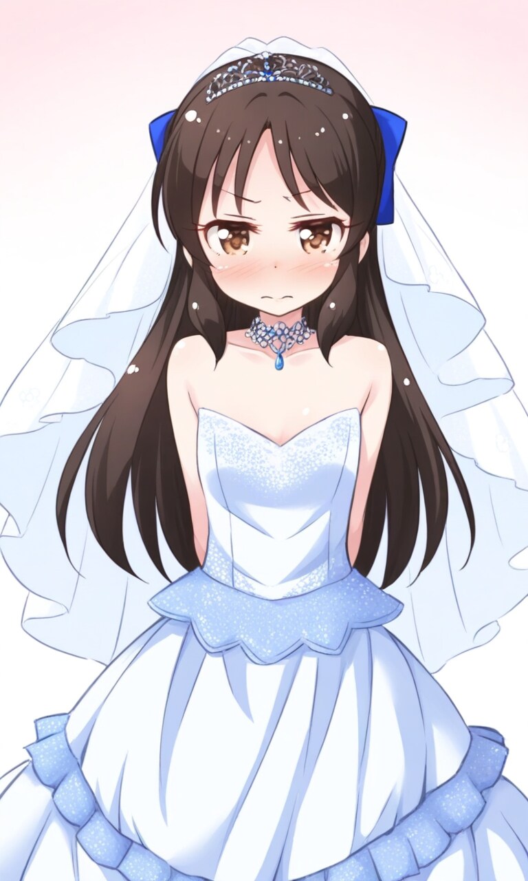 橘ありす ウエディングドレス | の人気AIイラスト・グラビア