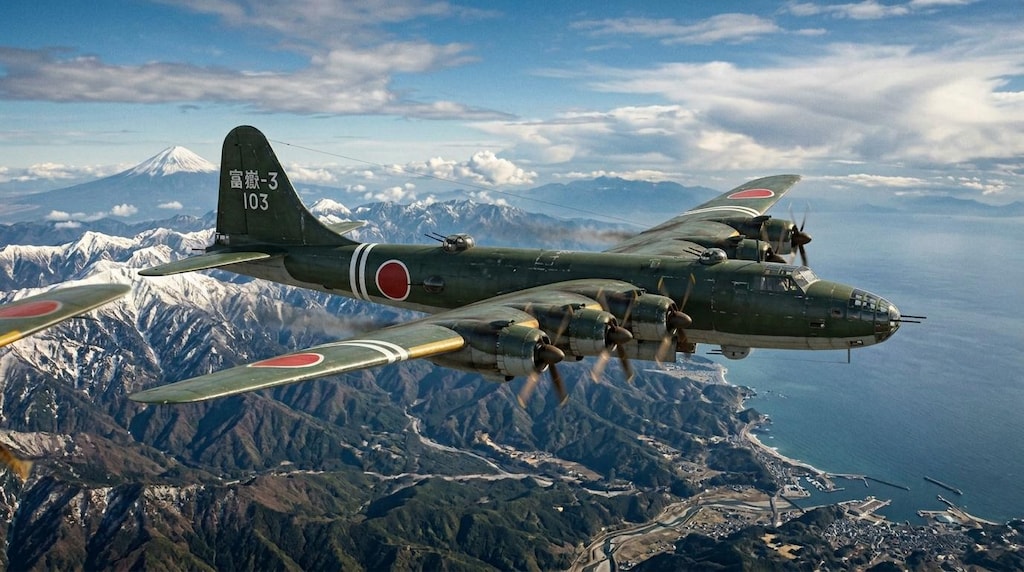 幻の爆撃機「富嶽」