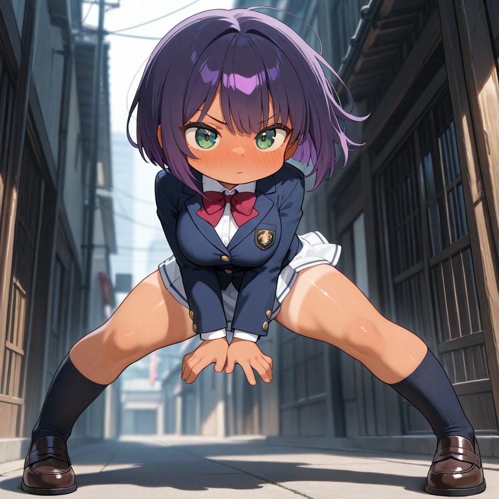 435 不機嫌日焼けっ子