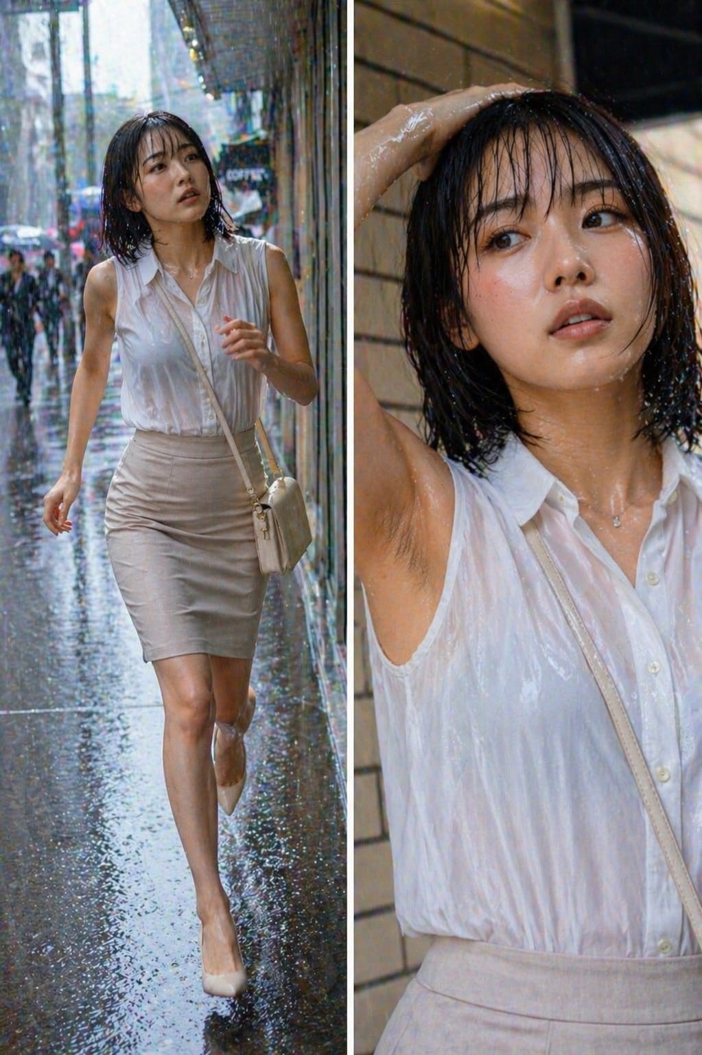 雨宿りお姉さん
