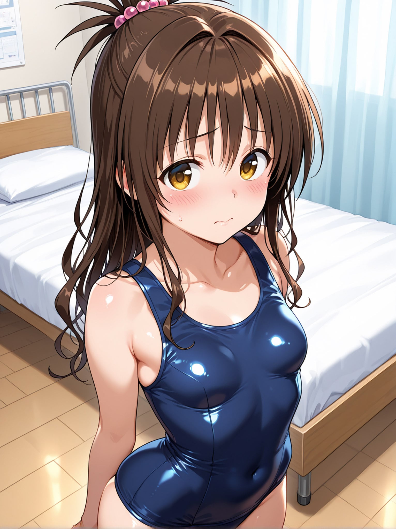 【結城美柑】水泳の授業じゃないのに…