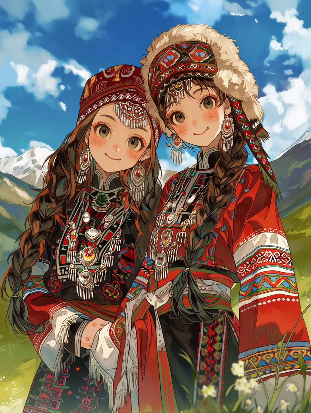 草原少女185