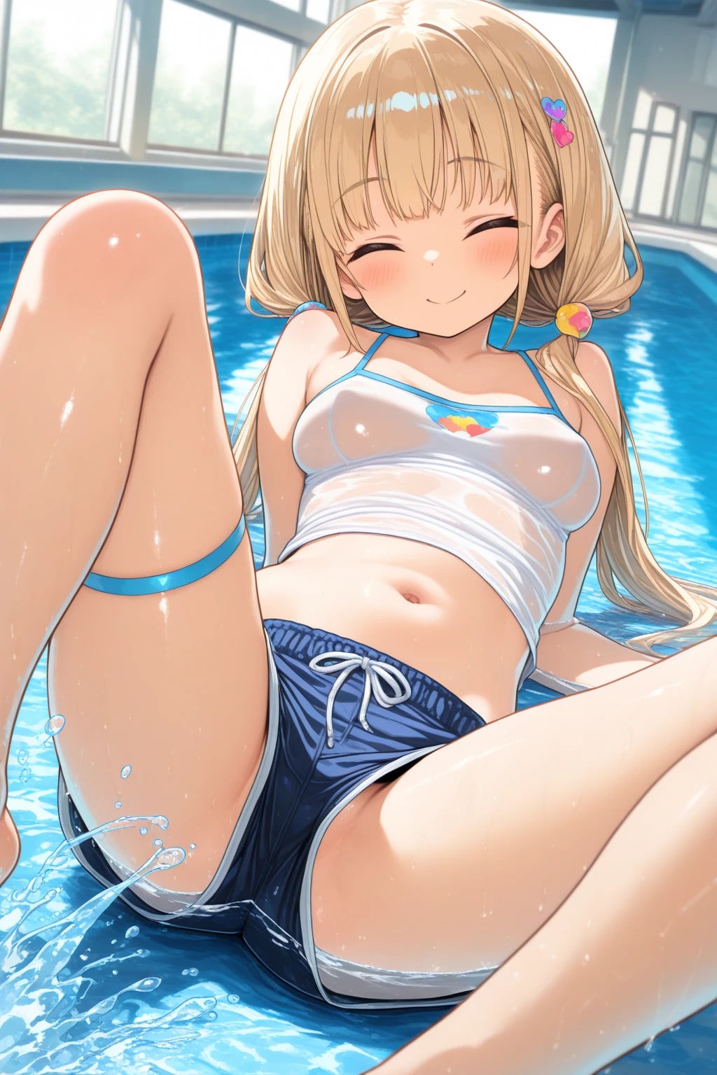 にっこり