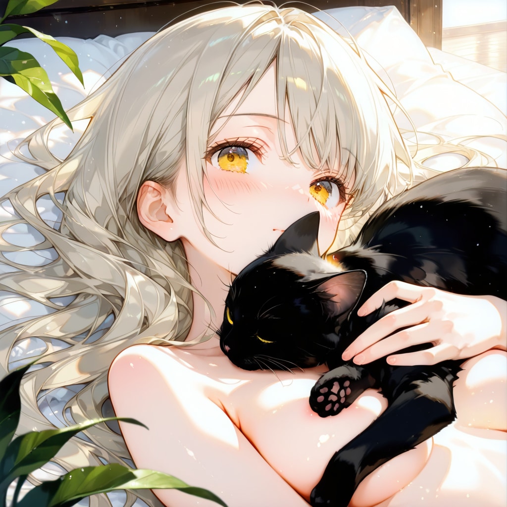 お昼寝猫