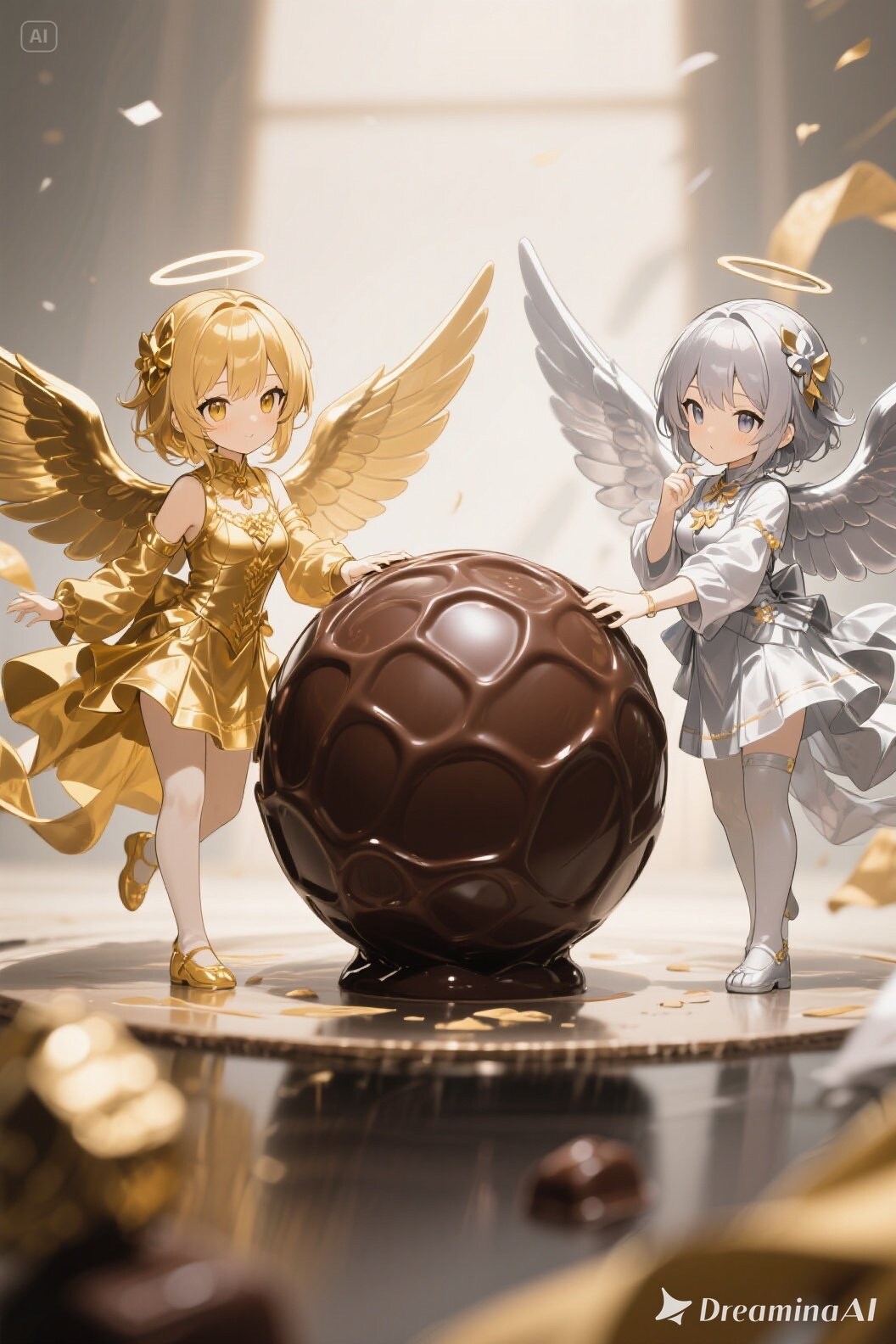 金と銀のエンゼル482 | の人気AIイラスト・グラビア