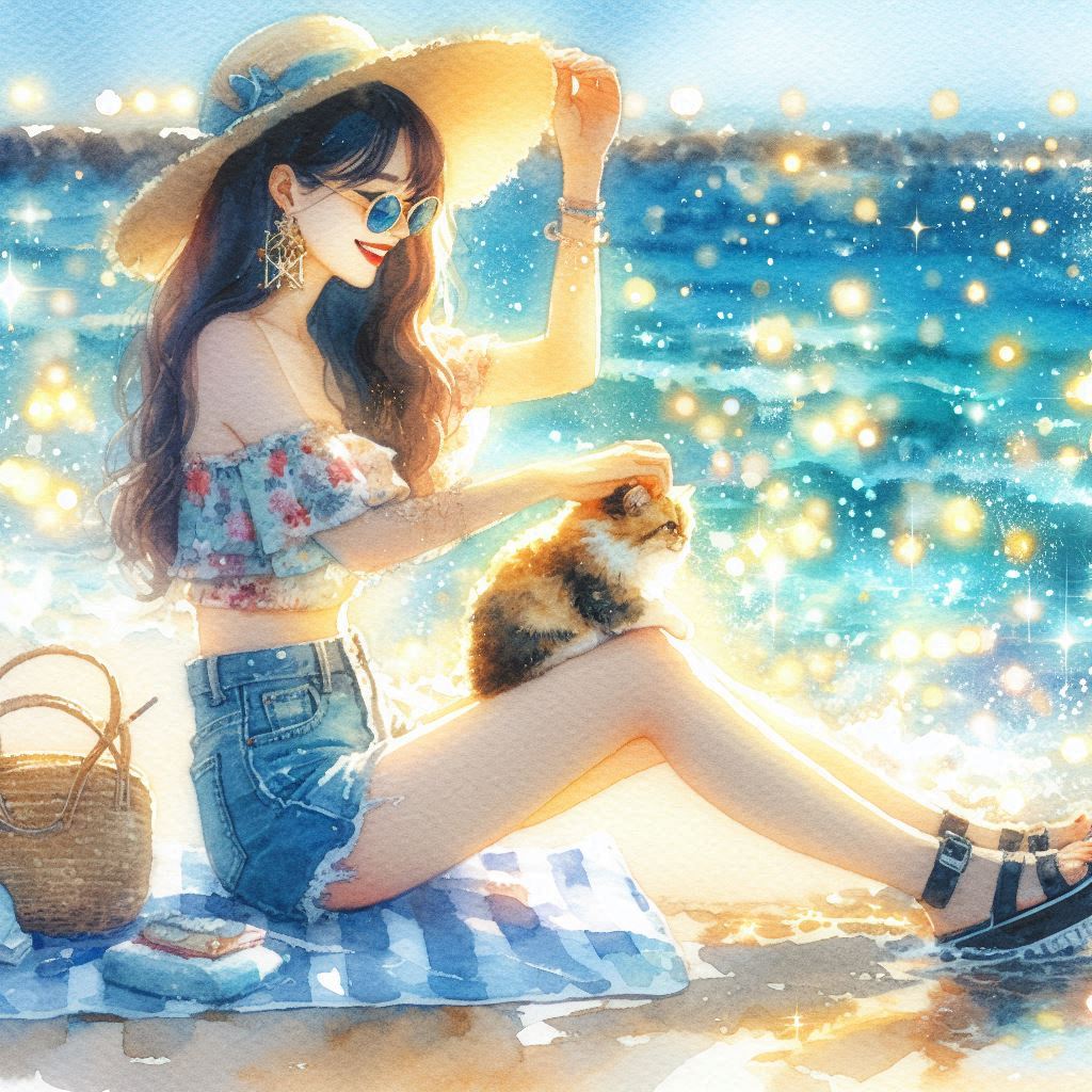 Dalleで太もも | の人気AIイラスト・グラビア