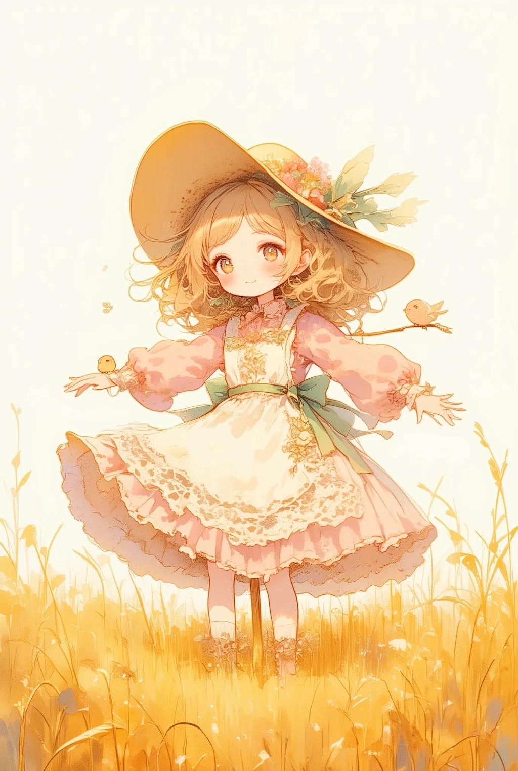 フリフリのかかしちゃん