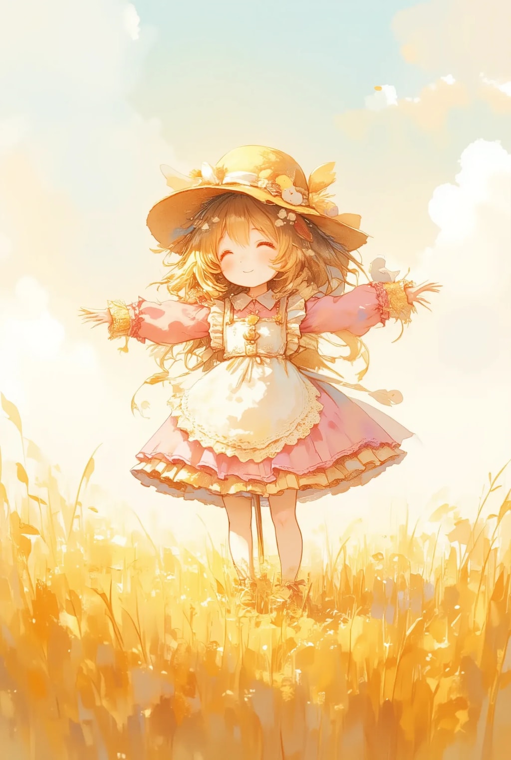 フリフリのかかしちゃん