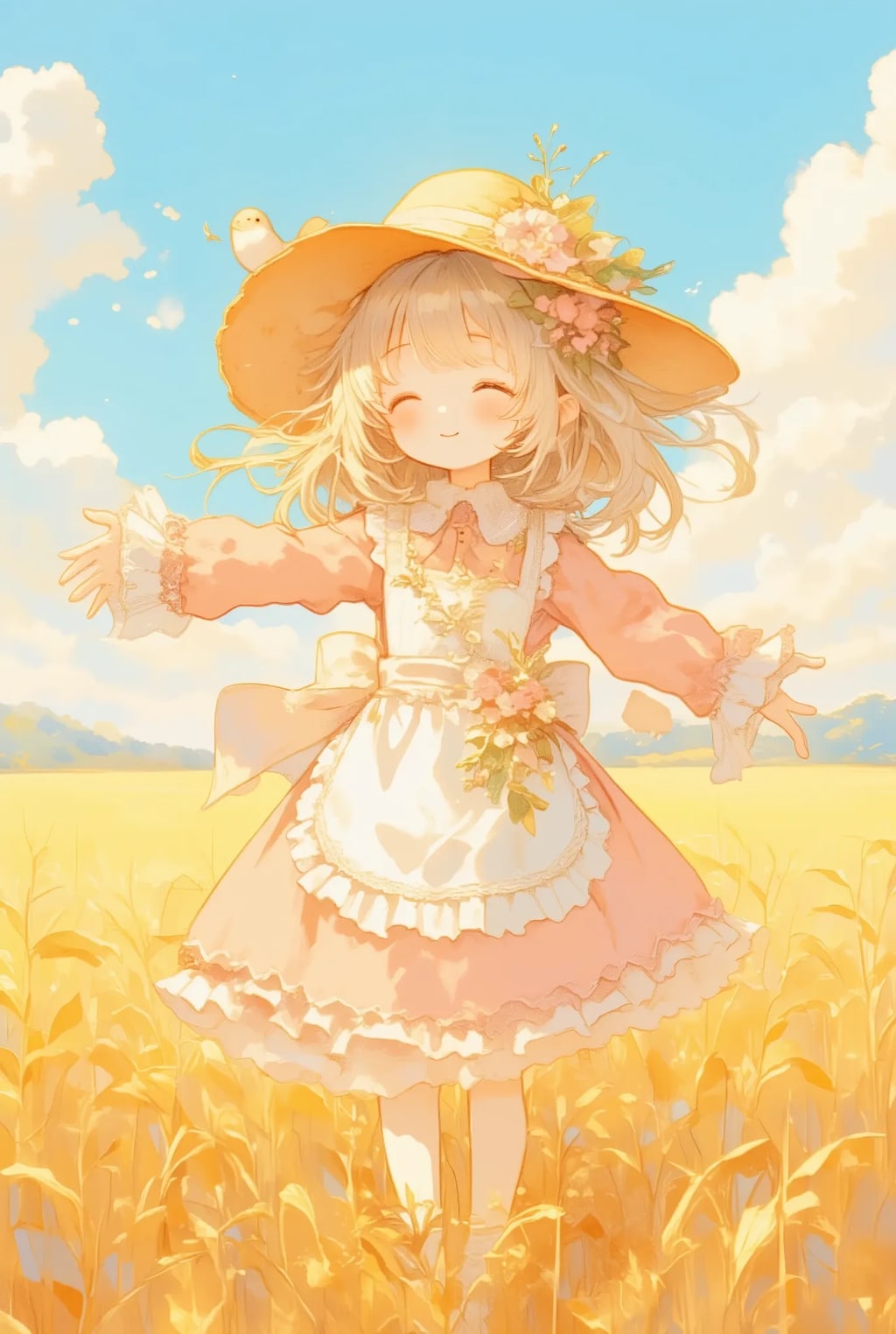 フリフリのかかしちゃん