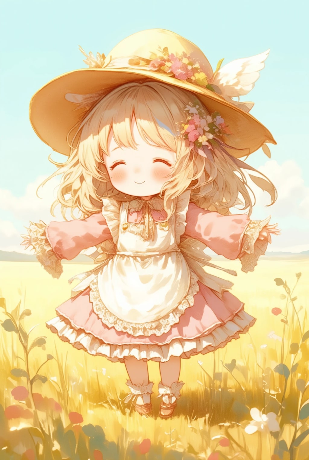 フリフリのかかしちゃん