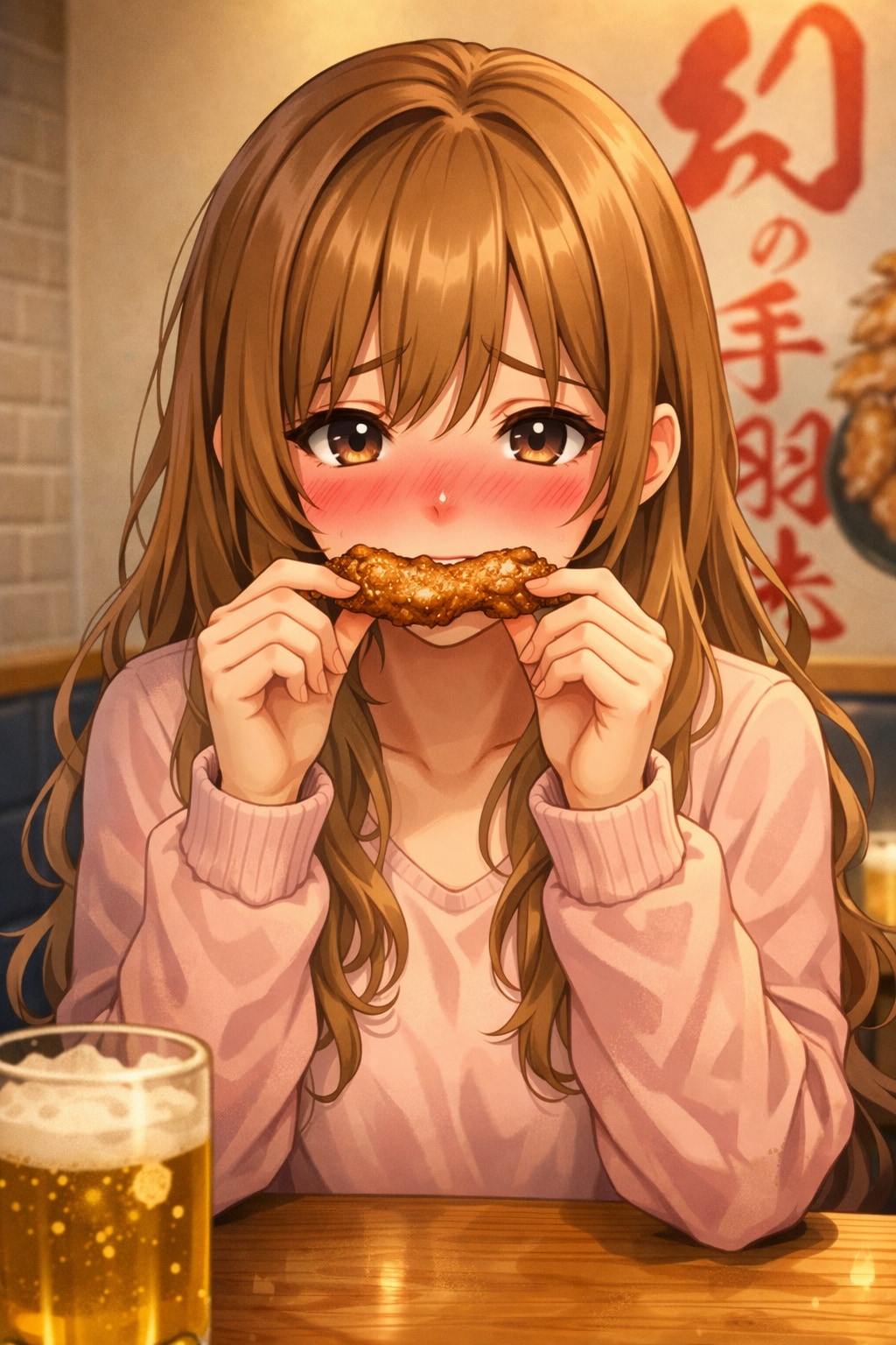 居酒屋で（手羽先の日）
