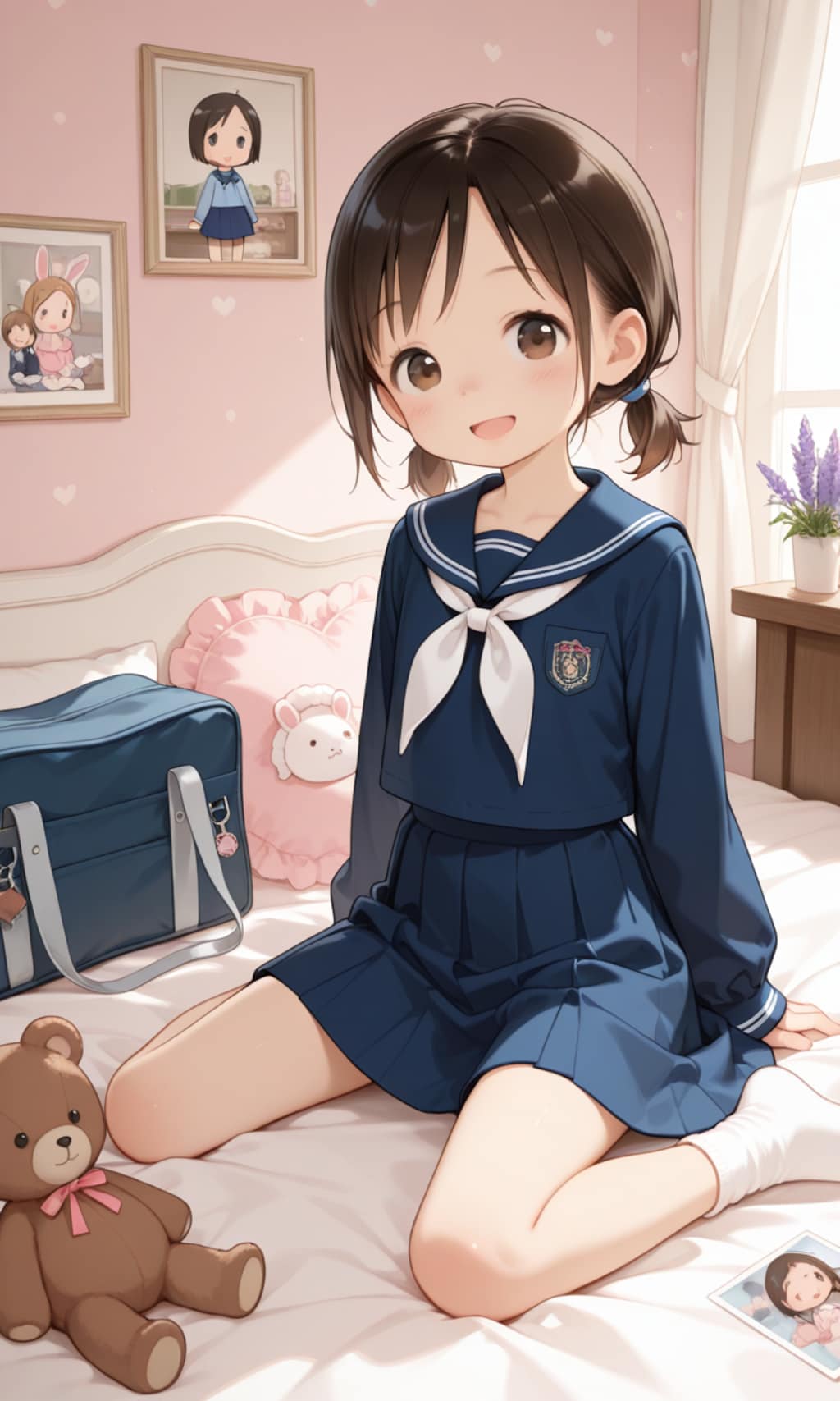 おさげちゃん