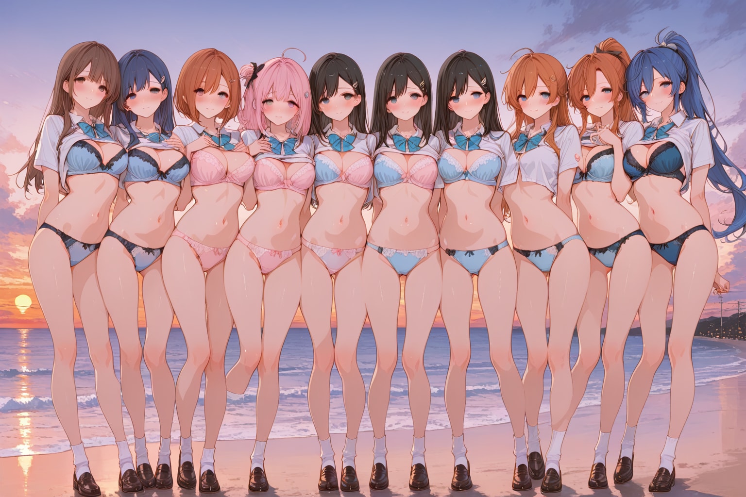 夕暮れハーレム