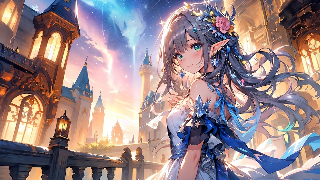 オーロラの黄昏