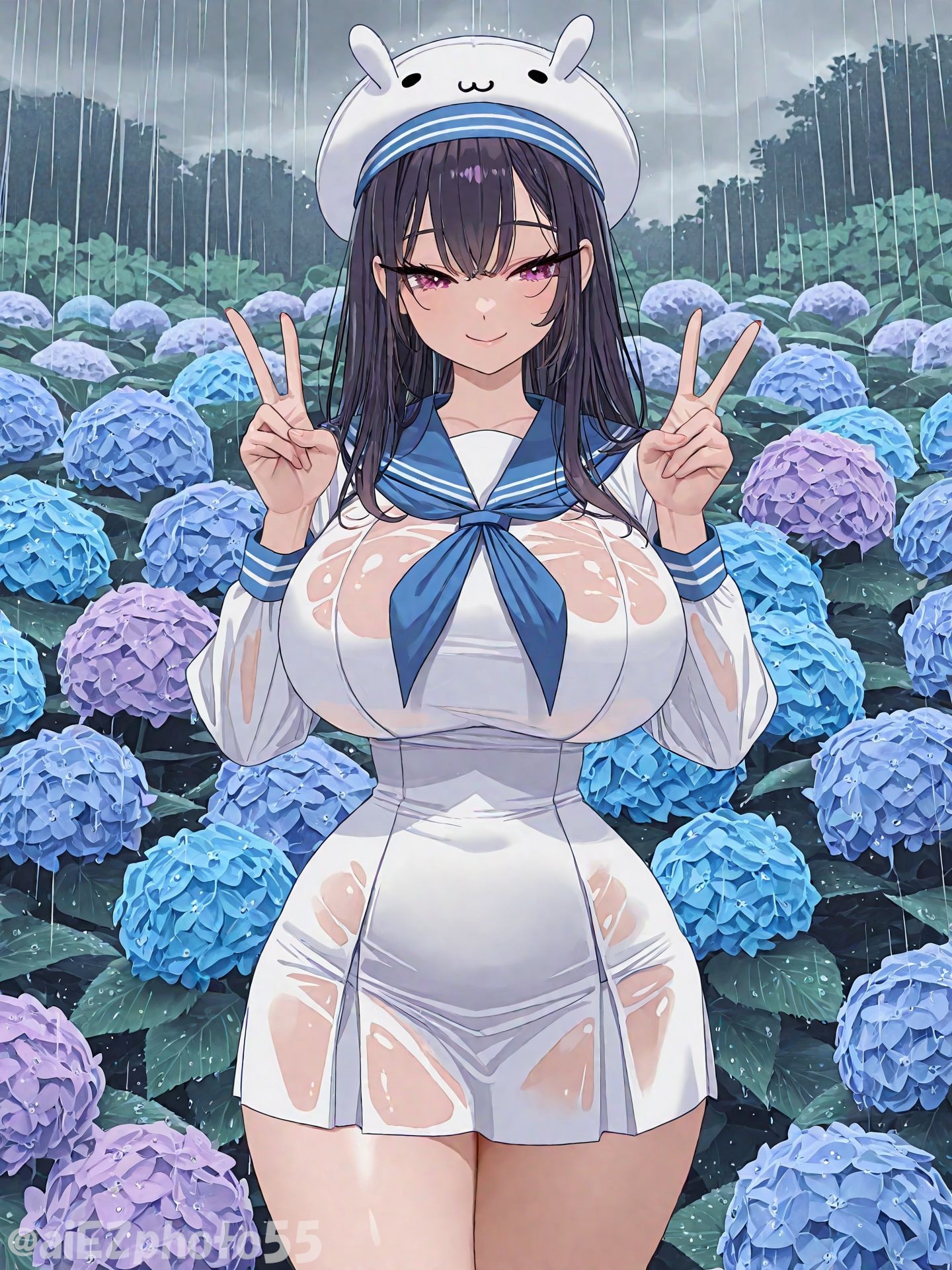 紫陽花の精霊様１