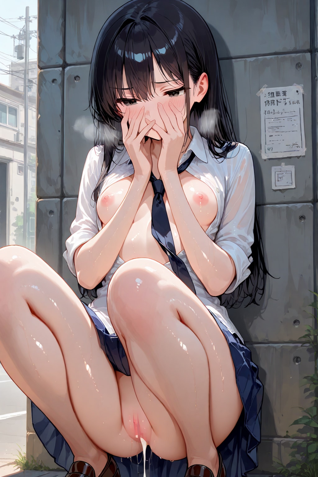 パパ活JK:外での事後