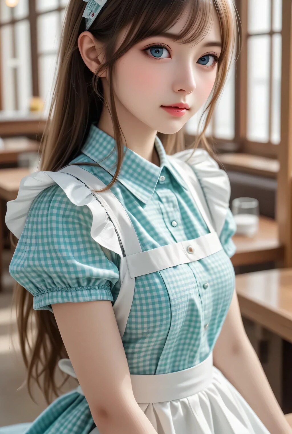 ギンガム美少女42