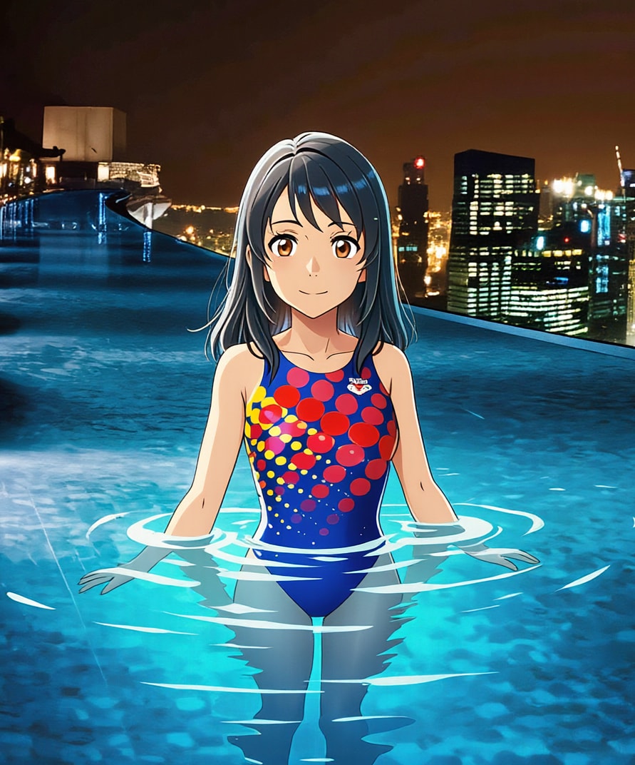 宮水三葉の競泳水着姿　第2弾