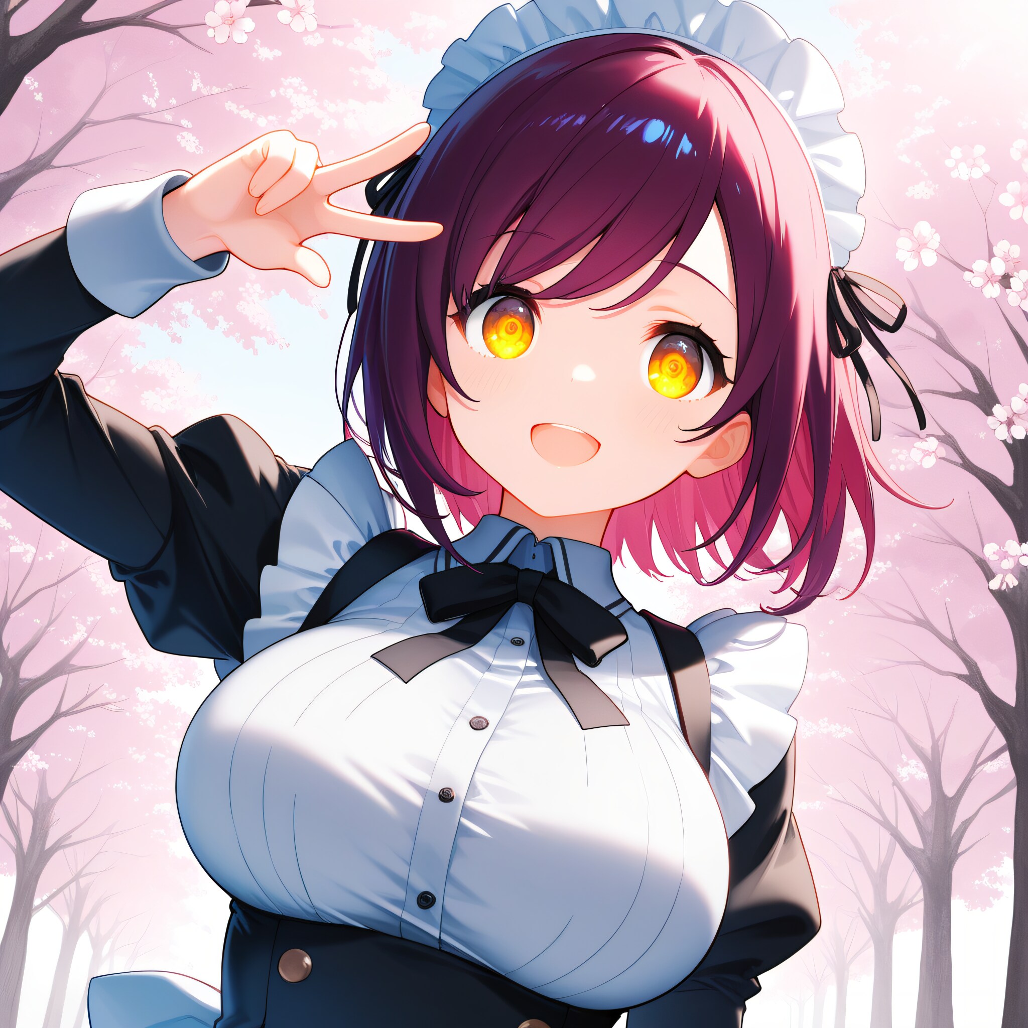 こんにちは（挨拶メイドの芽衣ちゃん）