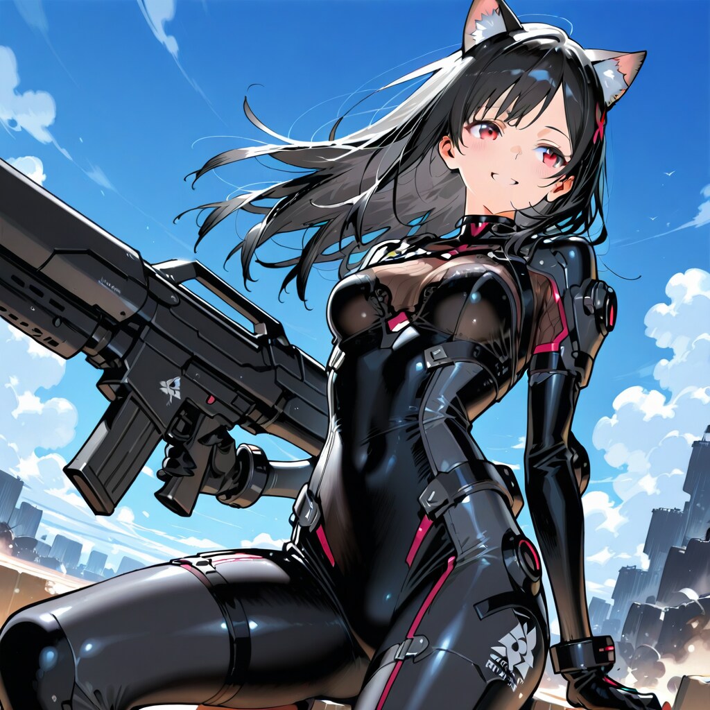 ししょちゃんのパワードスーツ凛々しいな　弾