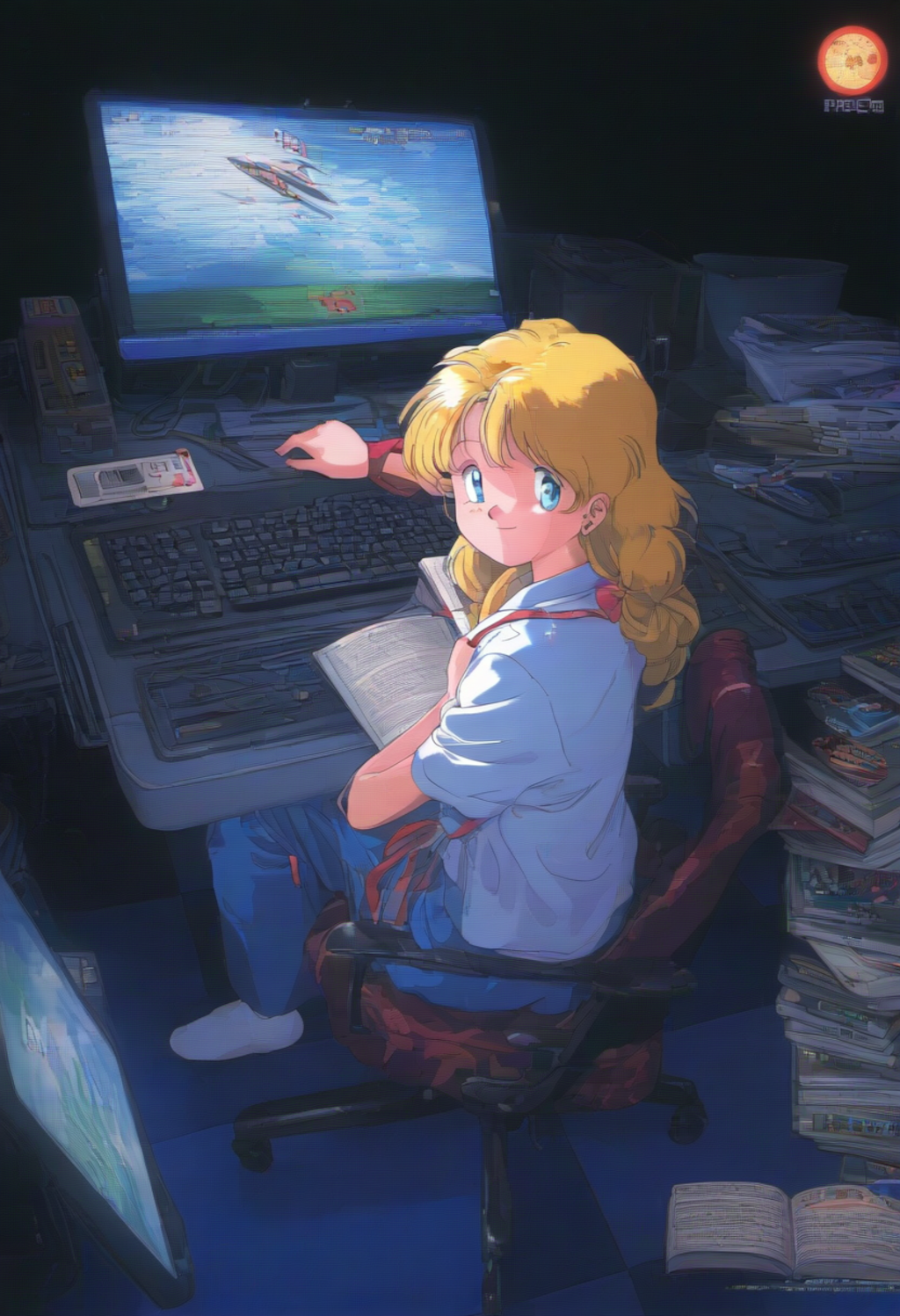 pc98で描かせたら3