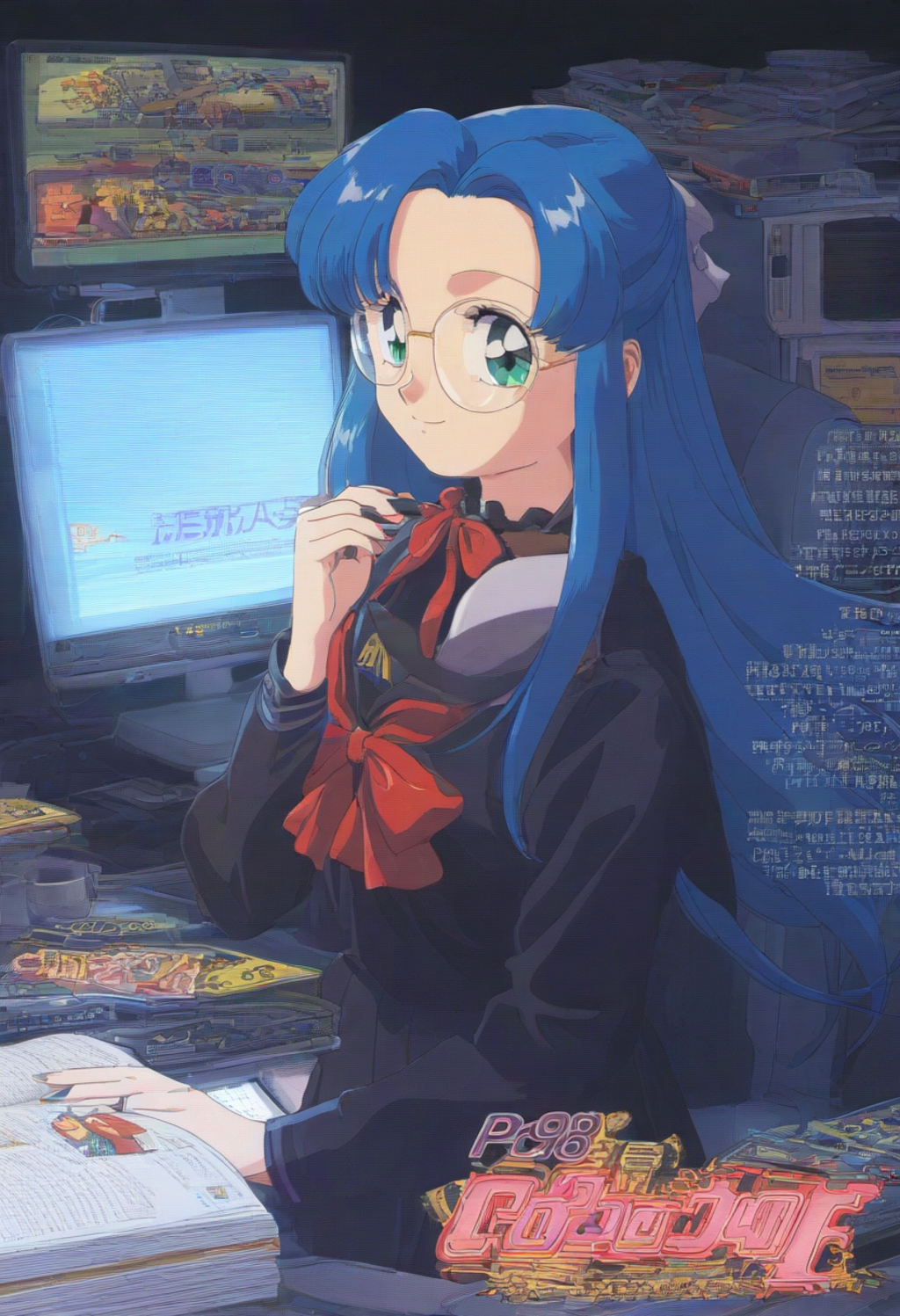 pc98で描かせたら3