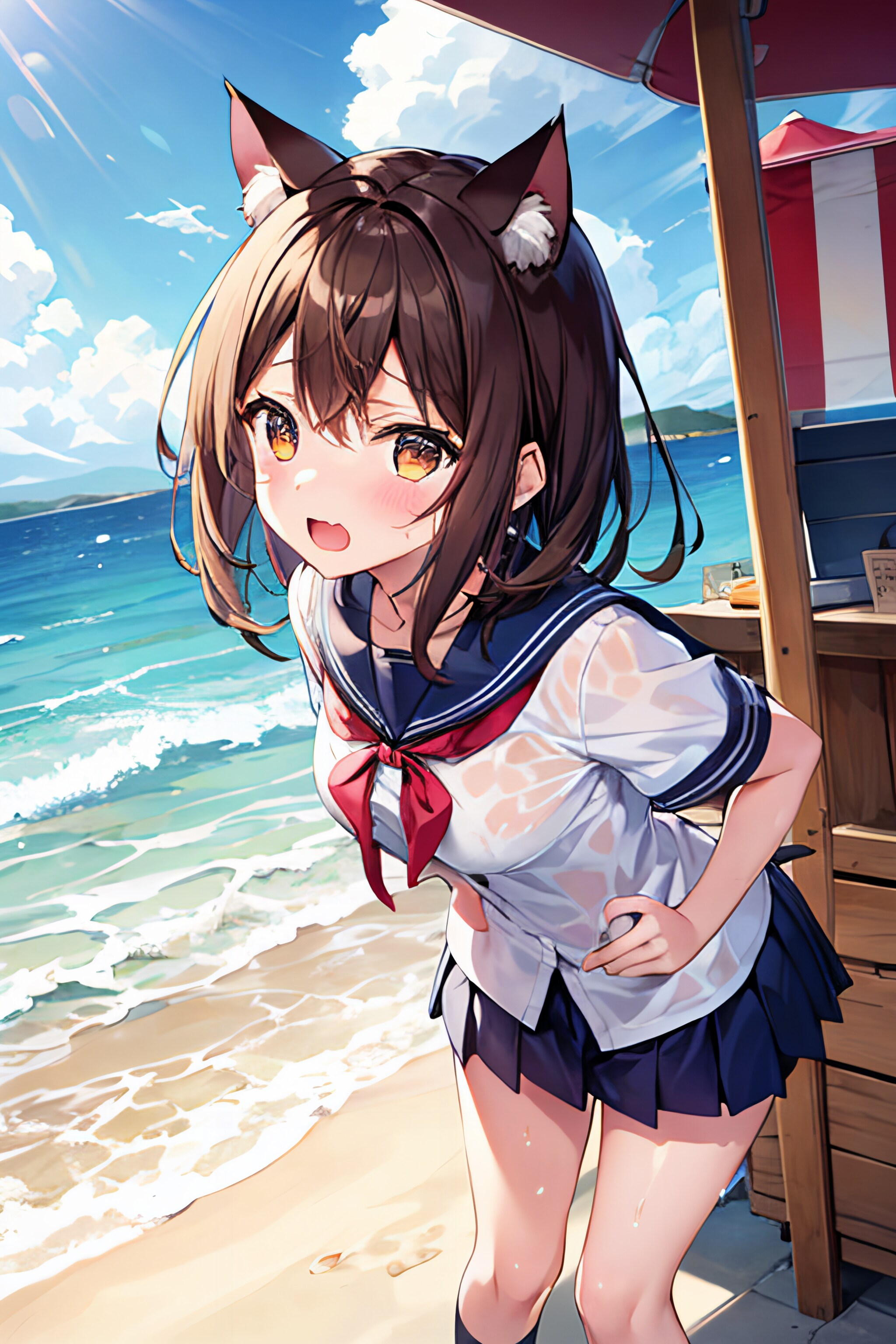 ぎゃぁ、ころんだっ