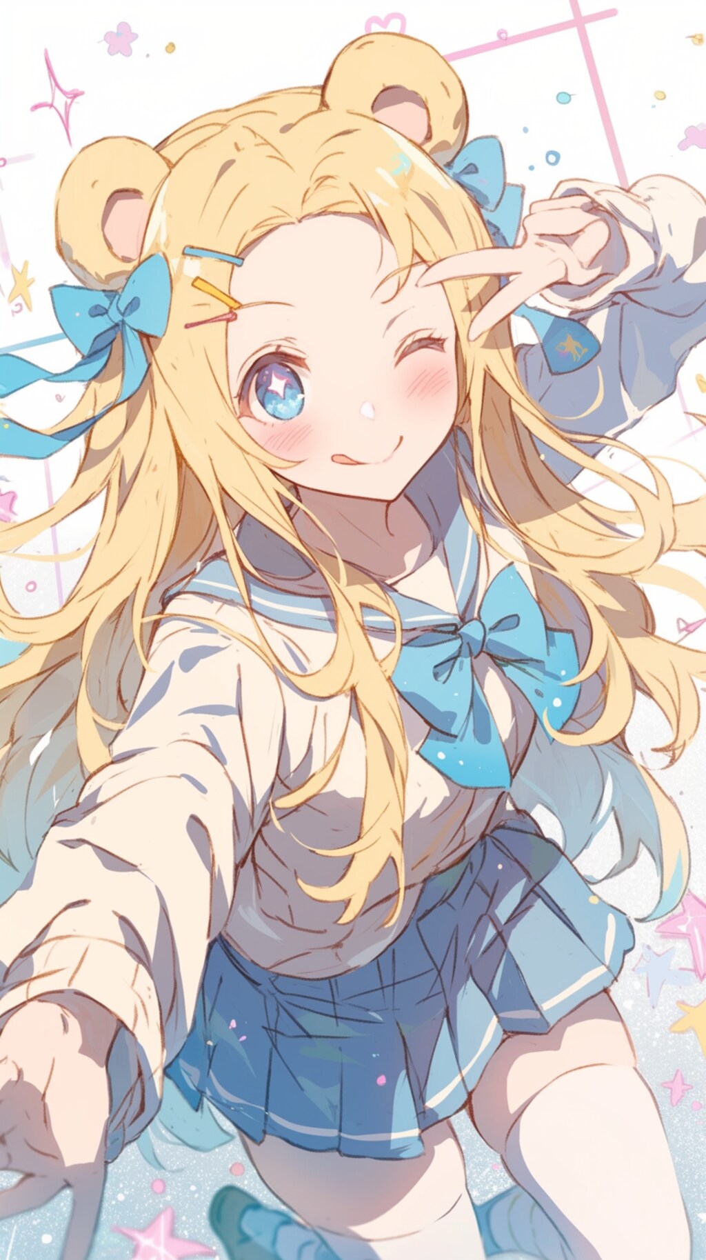 舌出しポーズ②🐾