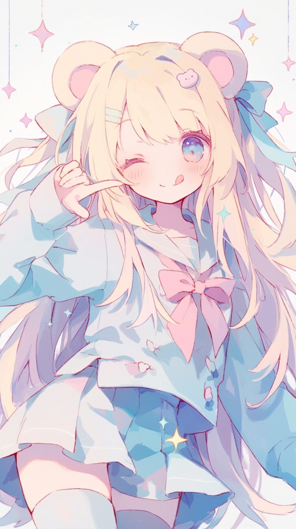 舌出しポーズ②🐾