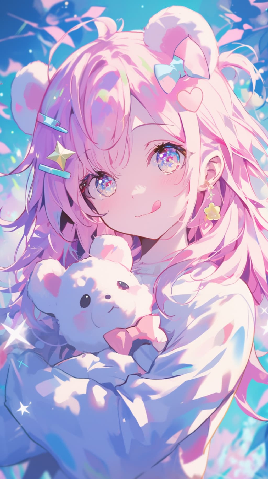 舌出しポーズ②🐾