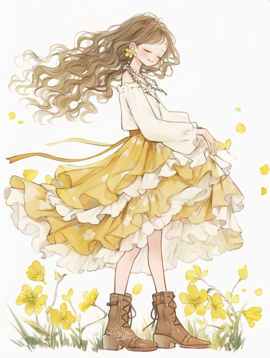 自慢のブーツで