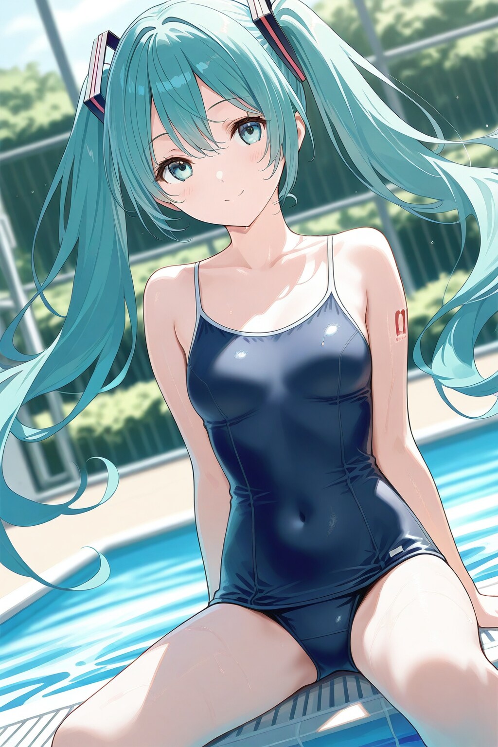 初音ミクのスク水