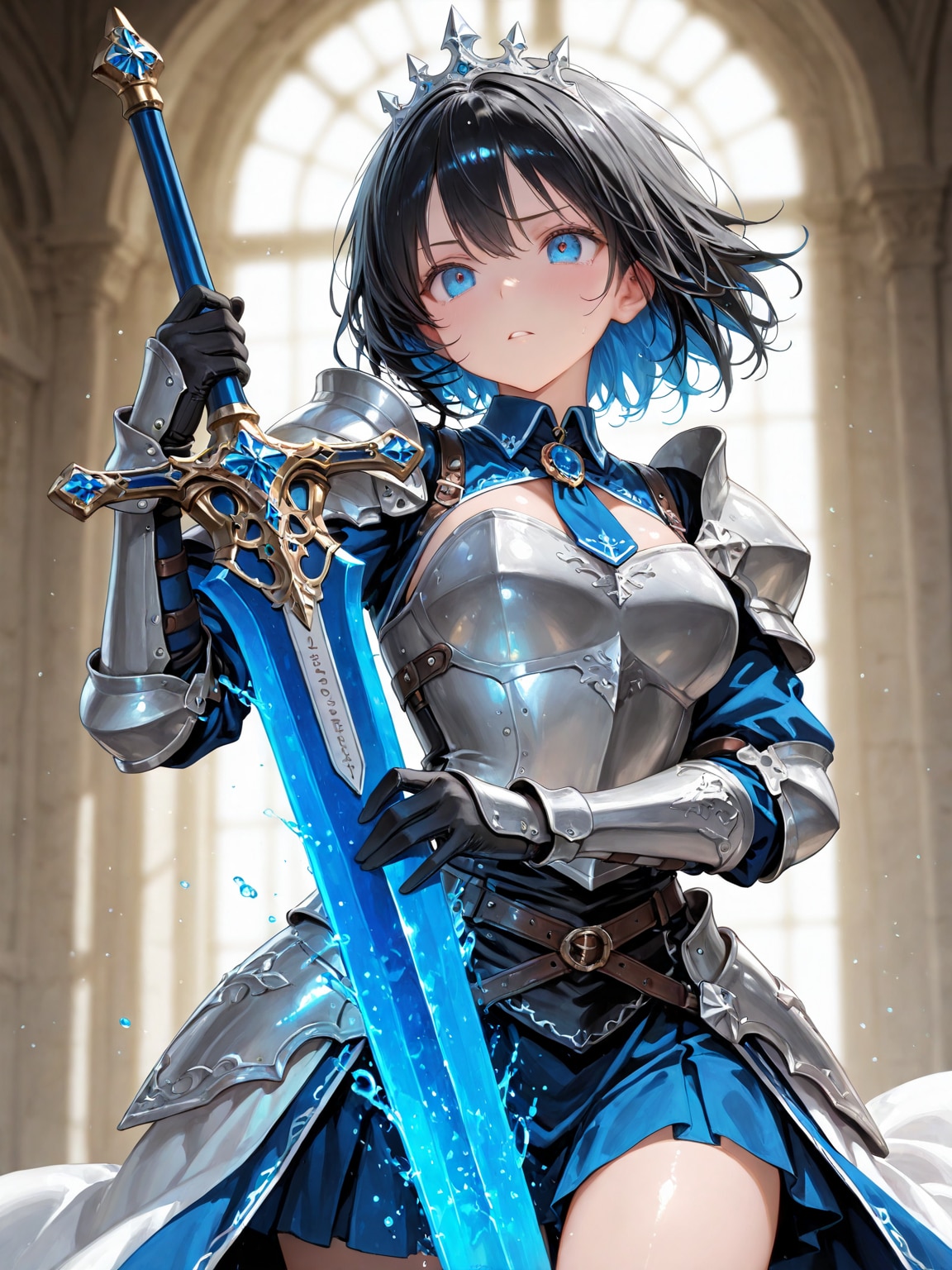 青の姫騎士